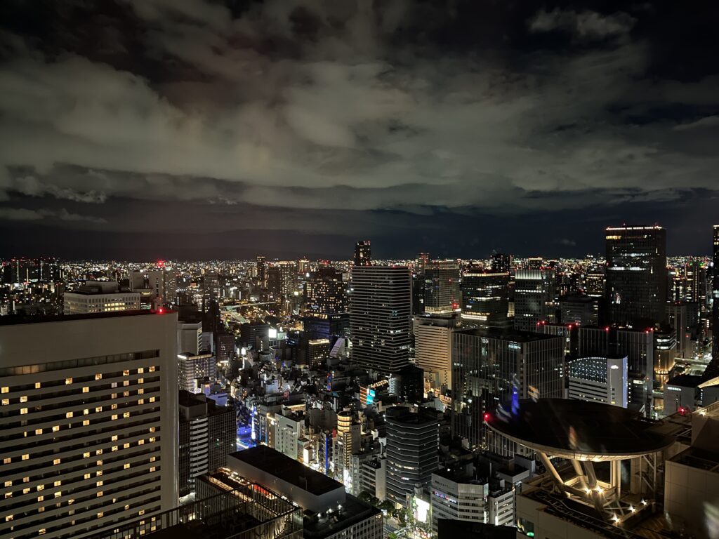 35階客室からの夜景